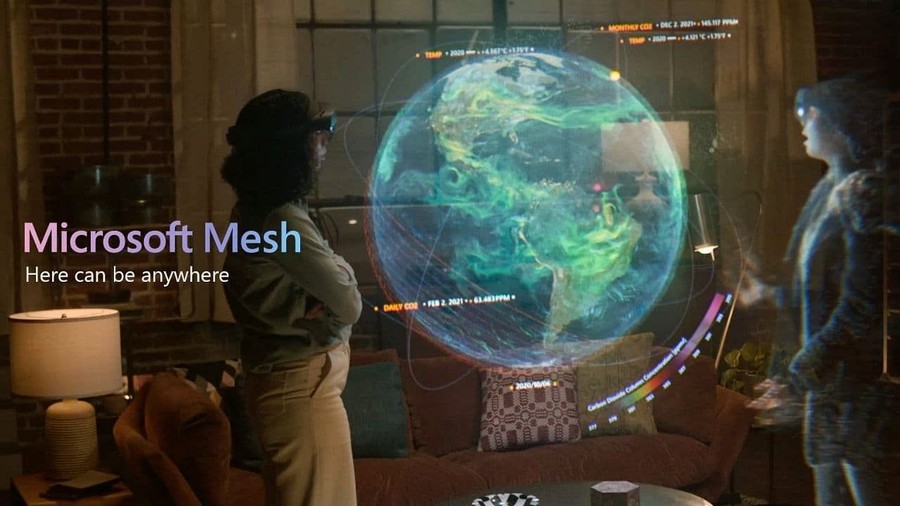 microsoft mesh metaverse